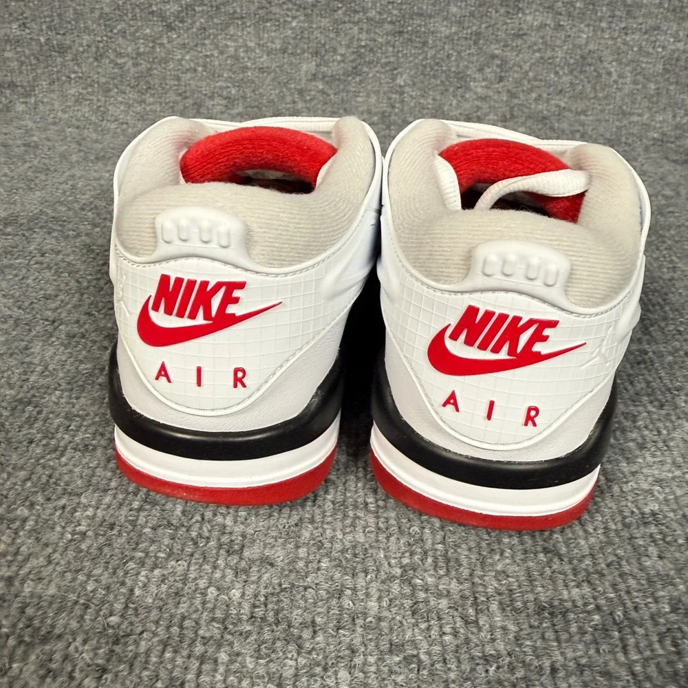 Nike Kids 5Y Air Jordan 4 RM Shoes Sneakers White Red Black Low Top FQ7938-102